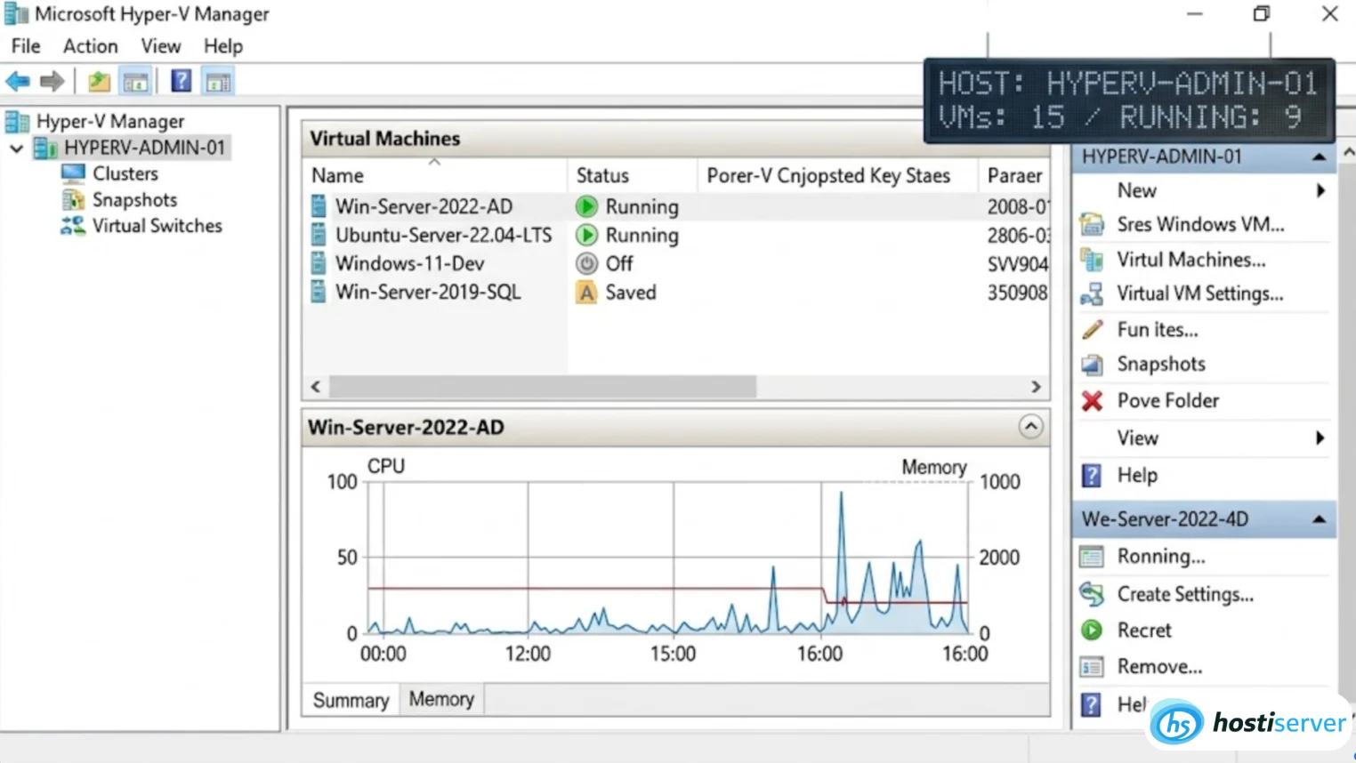 Microsoft Hyper-V — hypervisor as a role in Windows Server with Active Directory and Azure integration